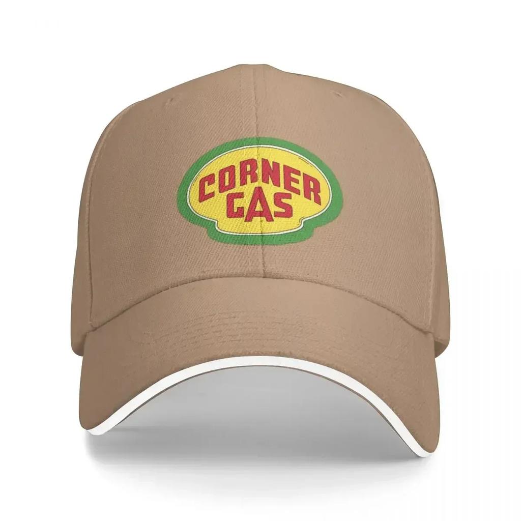 Corner Gas Logo Baseball Cap Sunscreen Luxury Cap New In Hat Women's Beach Men's