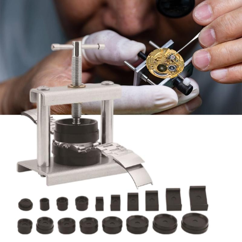 Adjustable Watch Back Cover Press Watch Case Closing Device For Multiple Size And Materials Professional Home Use