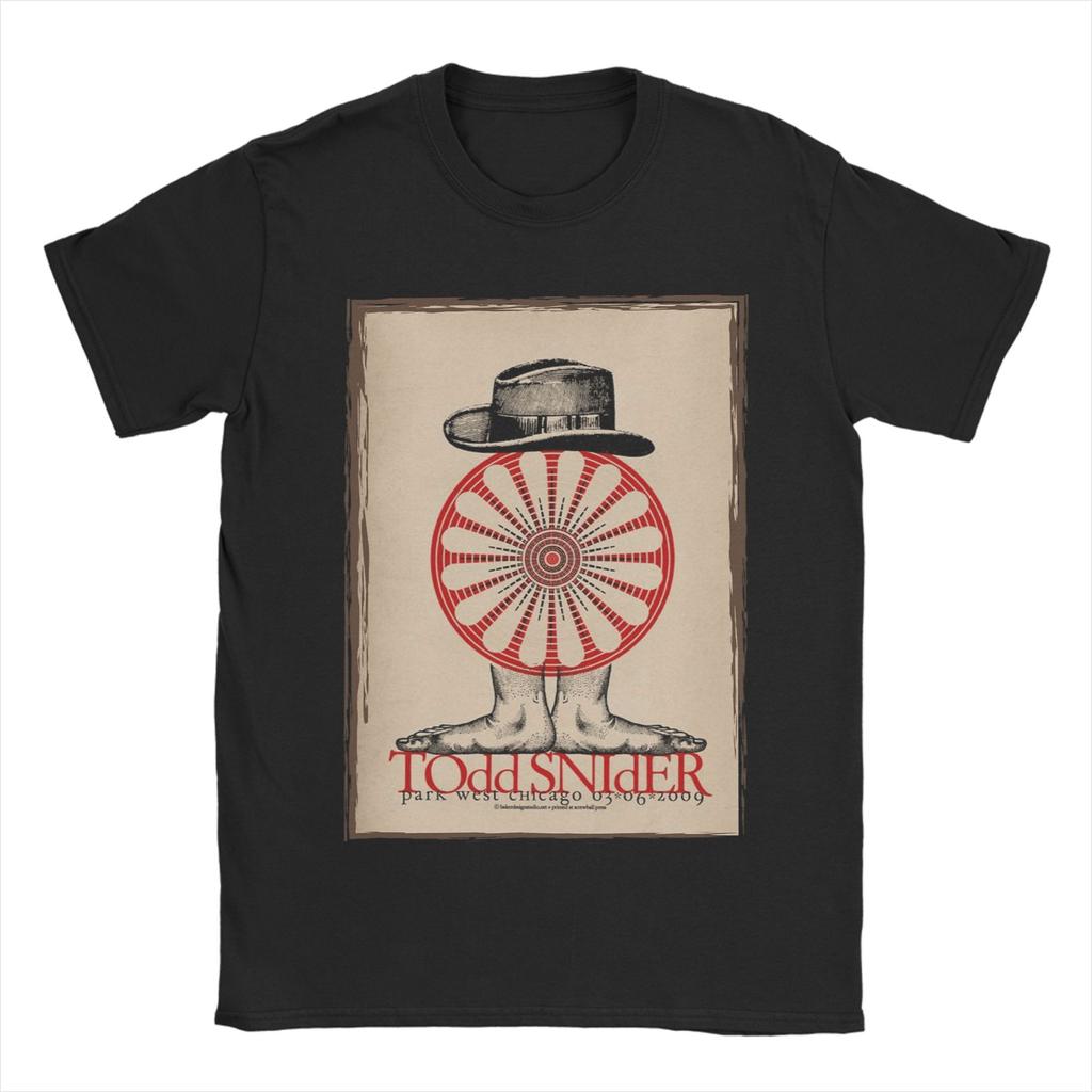 Todd Snider Rip Men's T Shirt  Novelty Tee Shirt Short Sleeve Round Neck T-Shirt 100% Cotton Big Size Tops