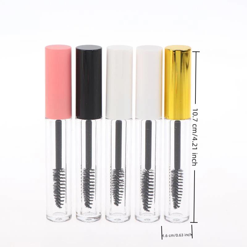 Pusta Tubka po Maskarze 3ml Buteleczka na Płyn do Wzrostu Rzęs Z Aplikatorem Pojemnik na Krem do Rzęs Opakowanie Wielokrotnego Użytku Makijaż
