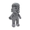 Pelúcia Super Mario 28cm Mario Prata Posição Sentada Mario de Metal Atacado