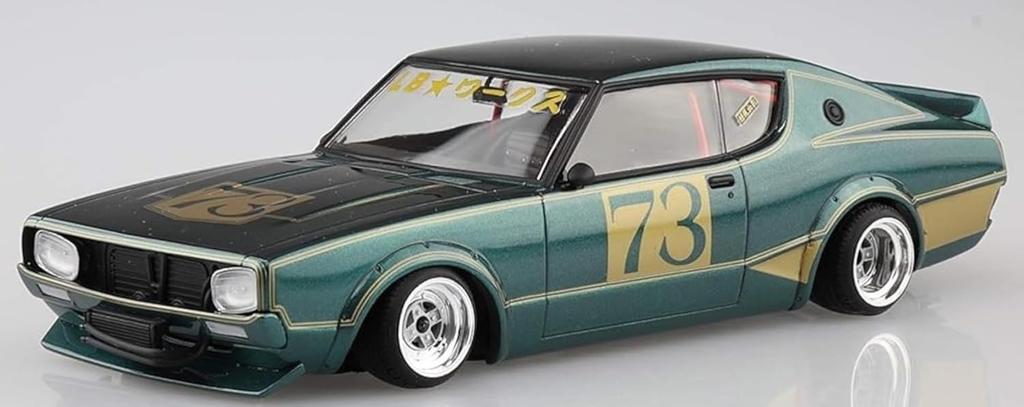Aoshima Bunka Kyozai Liberty Walk Series Kenmeri 2Dr First Generation Plastic Model Kit Co., Ltd. (AOSHIMA) 1/24 LBWorks Ver.