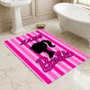 Custom Name Princess Unicorn Living Room Non-Slip Area Rug Soft Carpet for Bedroom Kids Playroom Sofa Office Home Decor Doormat
