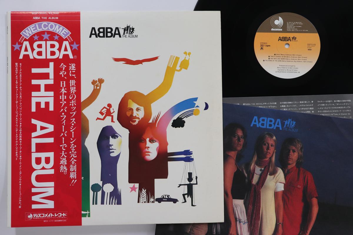 

LP Record ABBA - Album DSP5105 DISCOMATE 1978 Japan Obi Pop Used