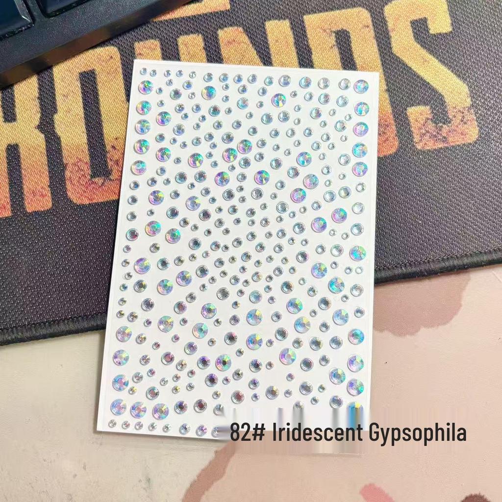 Children's Cartoon Crystal Gem Rhinestone Stickers - Decorative Diamond Decals for Toys & Stage Performance