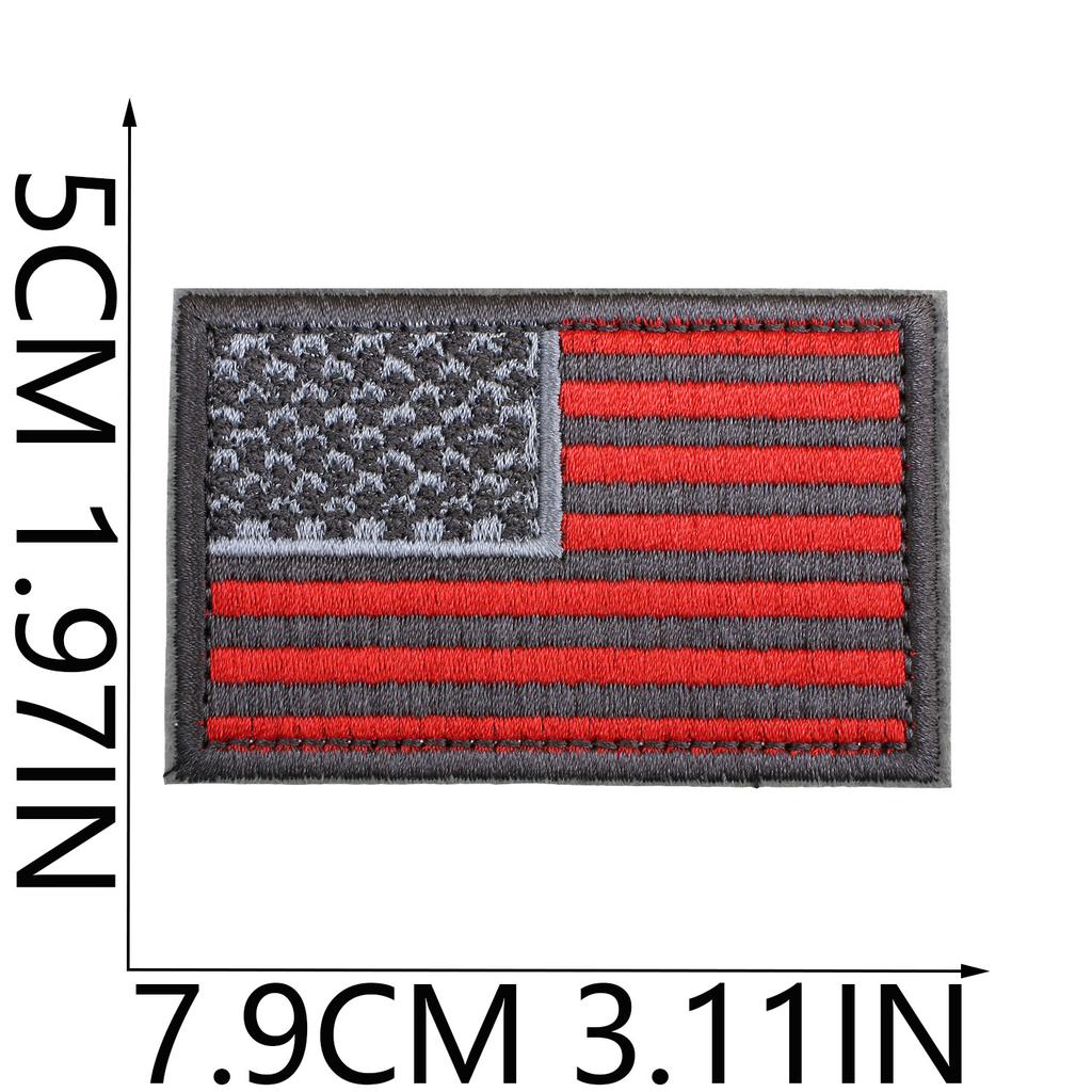 Pilot Embroidery Cloth Sticker Clothes Decorative Patch Sticker American Flag Embroidery Label Military Fan Morale Medal Embroidery Patch