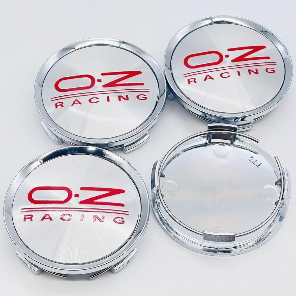 4pcs 74mm 75mm OZ O.Z Racing Car Wheel Center Hub Caps Rim Caps Dust-Proof Covers Emblem Logo Badge Auto Accessories