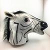 Zebra head mask unicorn Animal Headgear Latex Mask Halloween mask, vinyl headgear