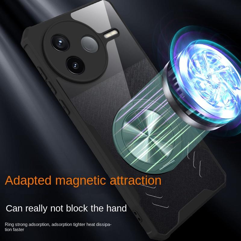 For Xiaomi POCO F7 Pro Case Hard Silicone Magnetic Heat Dissipation Back Cover Protective Case For POCO F7 Ultra F7Pro Shell