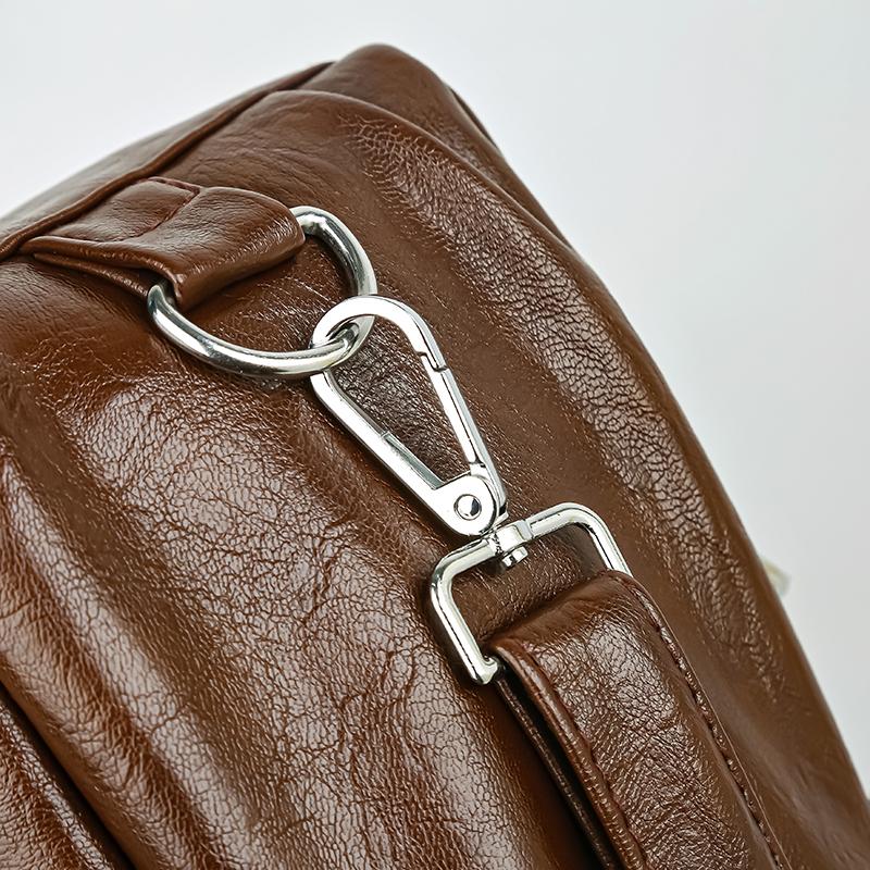 Handbag Women's Retro Underarm Bag Backpack Multi-Functional Shoulder Bag Three-Purpose Bag