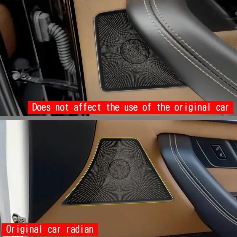 For Mazda CX-60 CX60 CX 60   2024Steel Car Audio Speaker Cover Sticker  Door Loudspeaker Cover Interior Horn Accessories