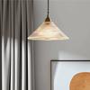 LED French glass chandelier for bedside, bar, dining room minimalist home decoration, pendant wire 1.5M