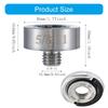 Multipurpose Angles Grinder Arbors Adapter 5/8"-11 Threaded Shafts with Locking Nut For X Lock Secure Attachments
