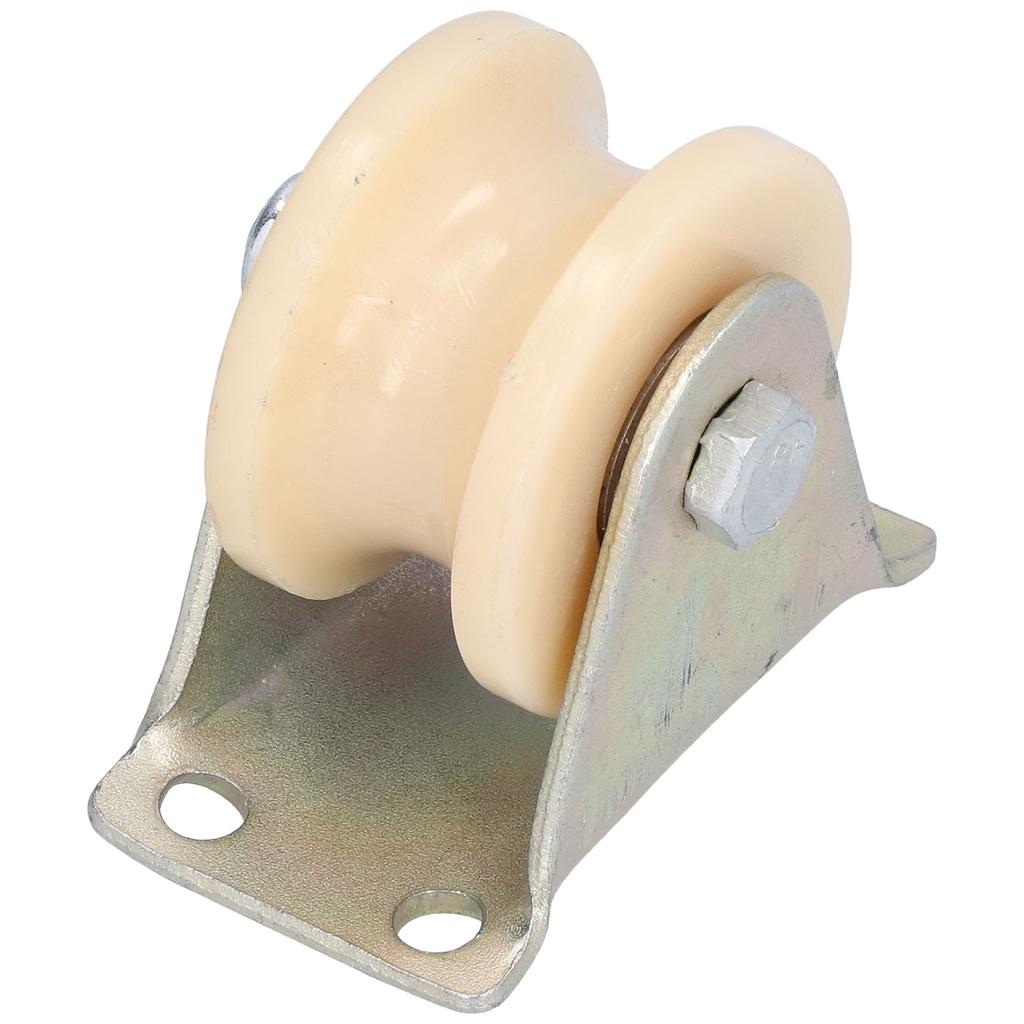 50mm UType Groove Wheel Heavy Duty Wire Rope Rail with 2.5mm Bracket for Lifting Equipment