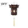 DIY Vintage Palace Lantern Kit for Kids, Chinese Style Wooden Frame Adults Kids Brocade Crafts, Making Material Set Mid-Autumn Festival Celebration
