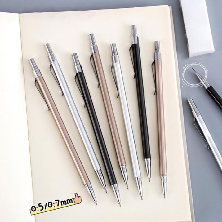 10Pcs Mechanical Pencil 0.5 OR 0.7 Automatic Drawing Pencils Mechanical Pencil for Drawing Drafting Marking