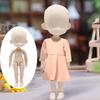 1:12 Flexible Joint Doll Body Model PP Figure Rotatable Nude DIY