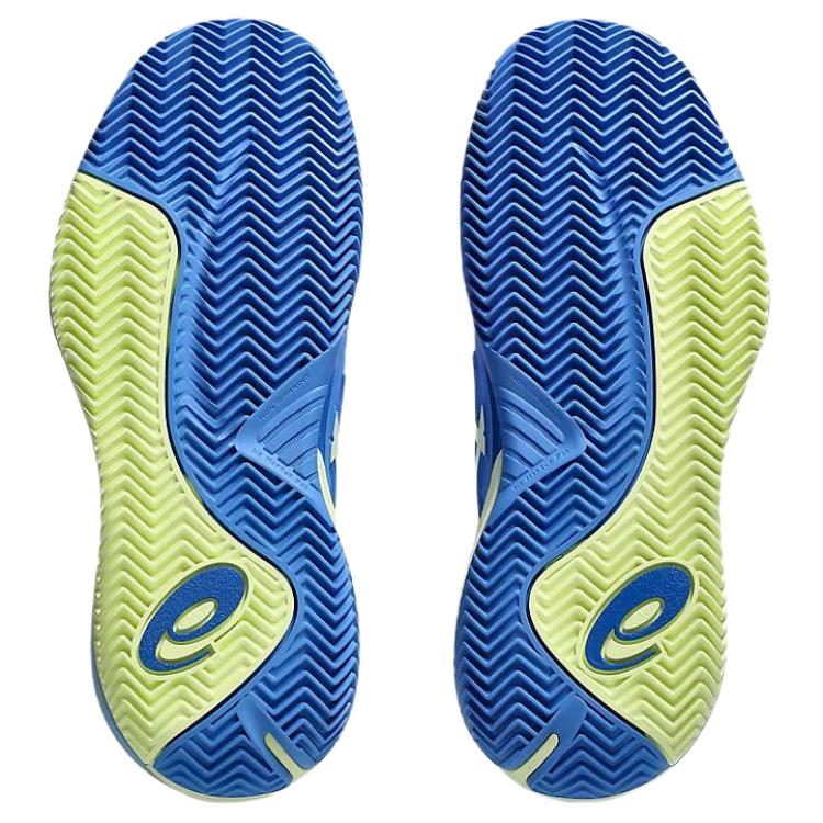 New Asics GEL RESOLUTION 10 Anti Slip Wear Resistant Low Top Tennis Shoes Women's Blue 1042A277-400