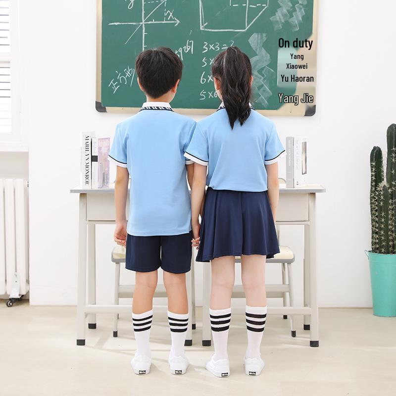 2023 Sommer Schuluniform Set für Kinder: Kindergarten-Abschlussoutfit für Jungen und Mädchen