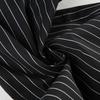 Vintage Pinstripe Contrast Color Flare Pants Women High Waist Slim Fit Y2K Streetwear Bell Bottom Trousers