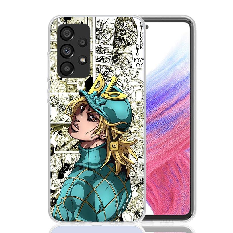 

Чехол для телефона JoJo Adventure Dio Diego Brando для Samsung Galaxy A52 A51 A50S A12 A22 A32 A72 A10S A30S A31 A71 Note 20 Ultra 10 Pl Samsung A72
