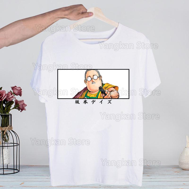 Sakamoto Days T Shirt Men Shirts Quality Summer Top Tshirts Short Sleeves Tees T-Shirt