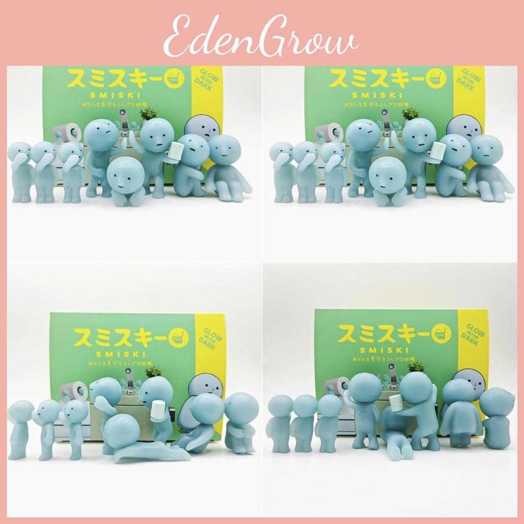 Badezimmer Elf Leuchtend im Dunkeln PVC Sammler Blind Box Figuren Heimdeko Auto