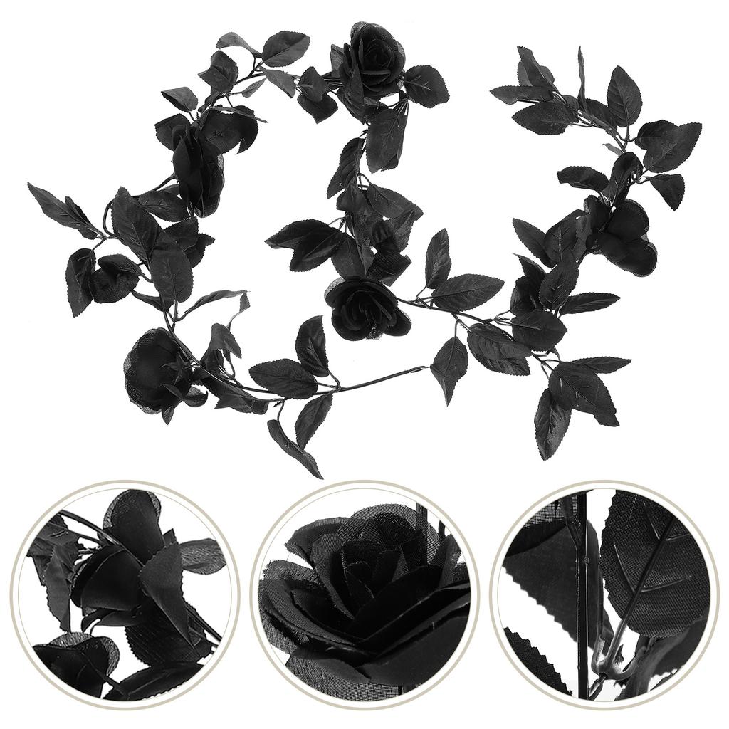 Reusable Widely-used Novelty Rose Vines Decoration Artificial Rose Fake Rose Vine Rose Vine for Photo Prop Home Decor