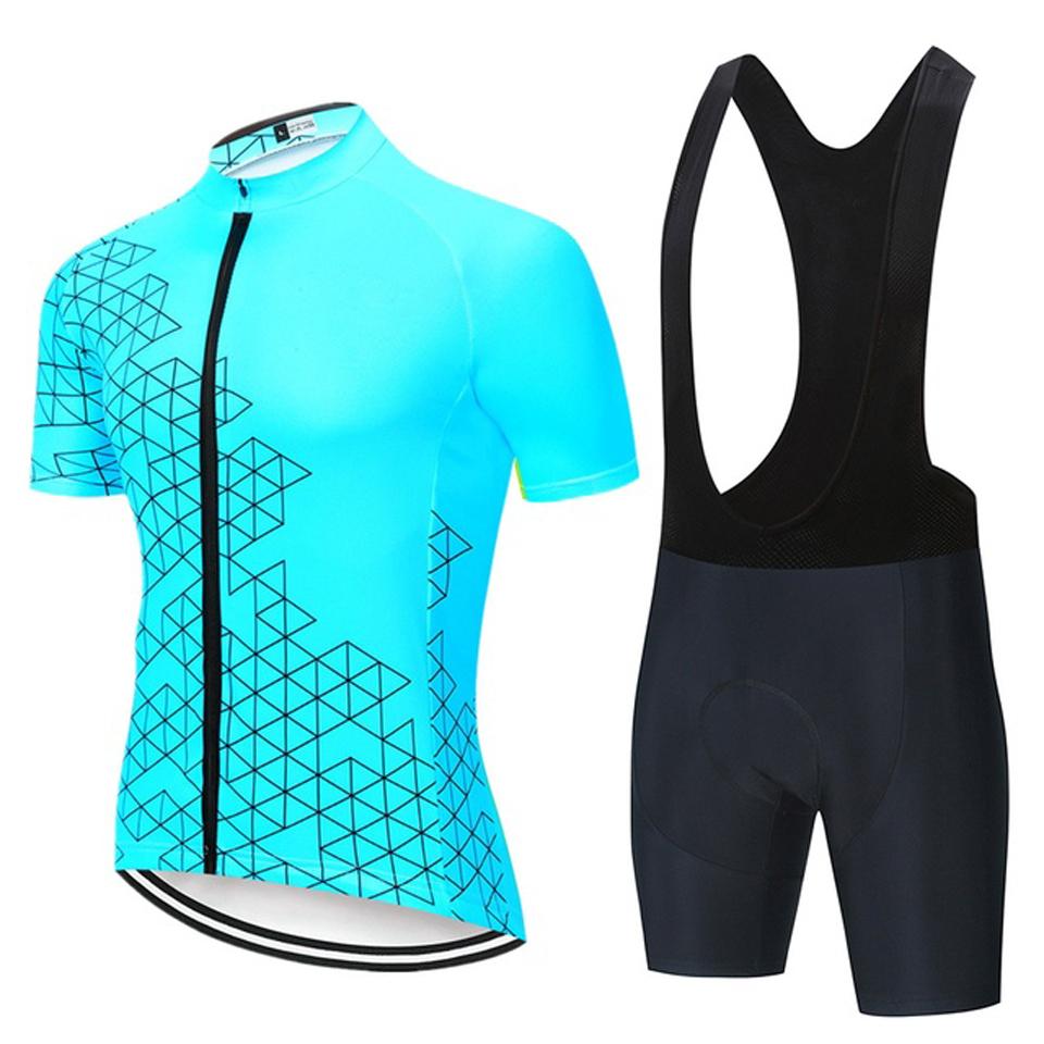 Cycling Jersey Set Men's Cycling Set 2024 Summer Outdoor Sport Bicycle Wear Clothing Breathable Bike Clothes MTB Cycling