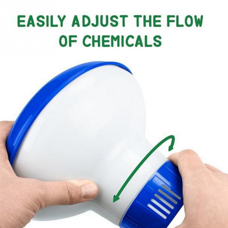 Basen Spa 5 Calowe Tabletki Chlorowe Bromowe Chemiczne Pływak Dozownik Sprzęt Czyszczący UE