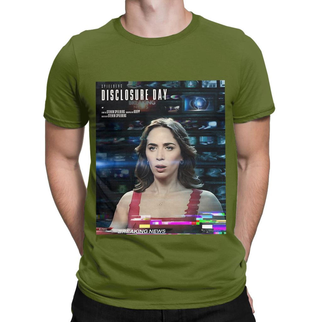 Disclosure Day Movie Painting Graphic Funny 100 Cotton Tshirt Disclosure Day Tops Tees For Unisex