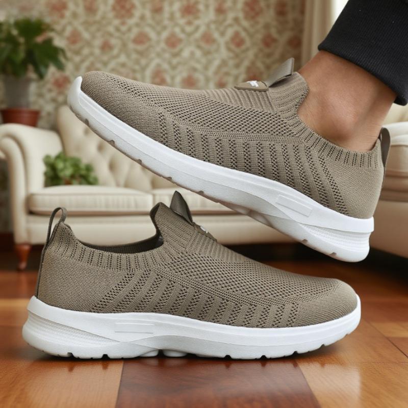 Men'S Soft Soled Walking Shoes New Lightweight Comfortable Classic Timeless Lazy People Be Used  Outdoor Tennis Fitness Sneakers