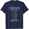 Engineering Solving Problems Graphic Tee Funny Cotton Short Sleeve Tshirt For Unisex Casual