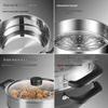 Joyoung Hey Series 28cm Double-Layer Stainless Steel Steamer