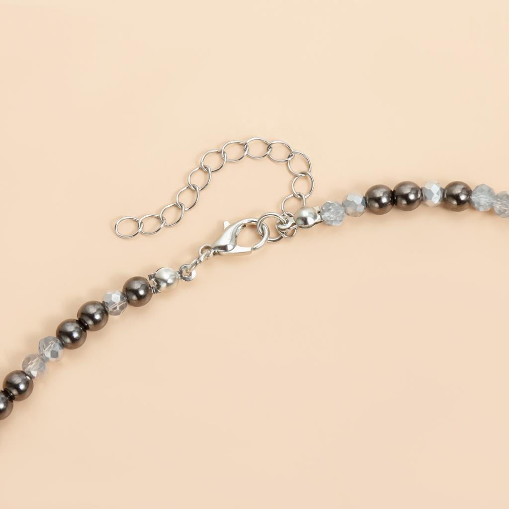 Love Heart Pendant Tassel Necklace for Women Creative Punk Ethnic Beads Earrings Jewelry Gifts