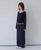 Ohesio Two-Way Straight Pants, Navy