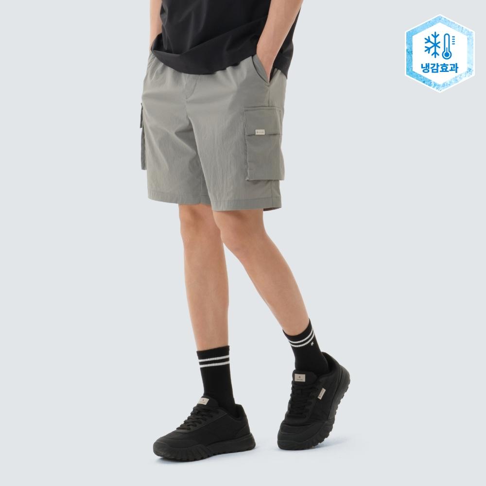 [Snowpeak] Root Cargo Shorts Light Khaki (S26MURHP60) 85(M)