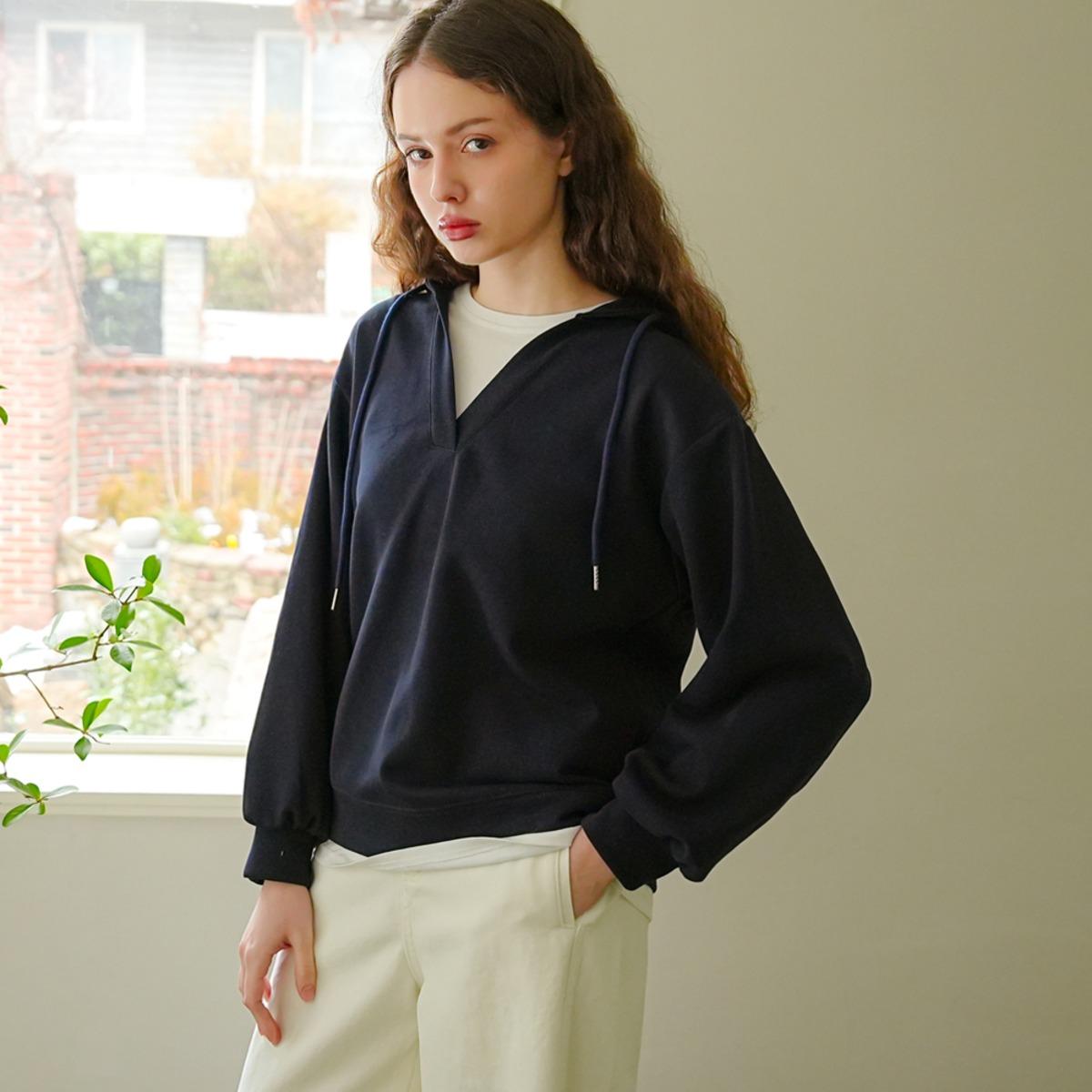 Ouou Fun Layered Hoodie Melange Grey/Free