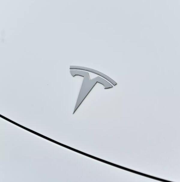 1-3 Stück glänzend schwarz für Tesla Model 3 Mode Y Auto Frontemblem Heck Kofferraum Lenkrad Aufkleber Abzeichen Decal Styling