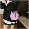 Handbag Drawstring Bucket Bag Purse Small Crossbody Bag Sweet Nylon Shoulder Bag  Travel
