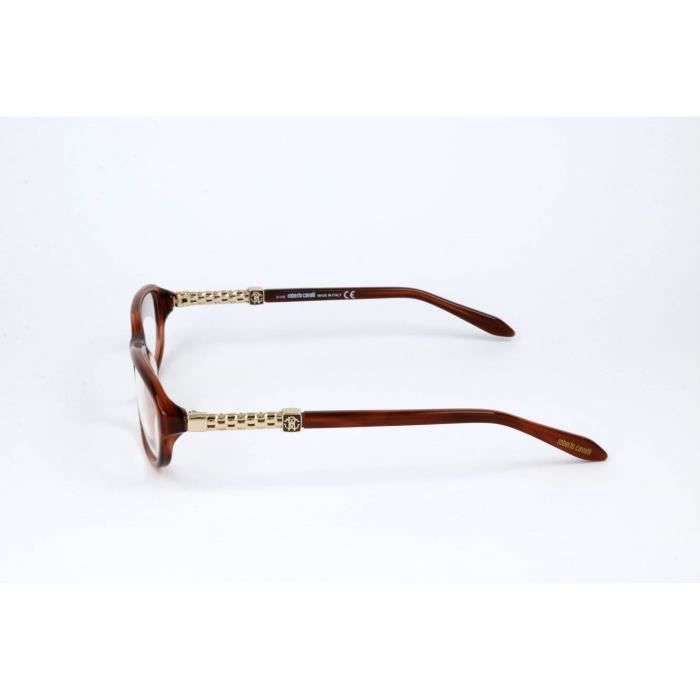 Lunettes de Vue Roberto Cavalli RC0705 55/16/140 050 DARK BROWN ACETATE WOMAN RBC FRAME RC0705 050 55 16 140