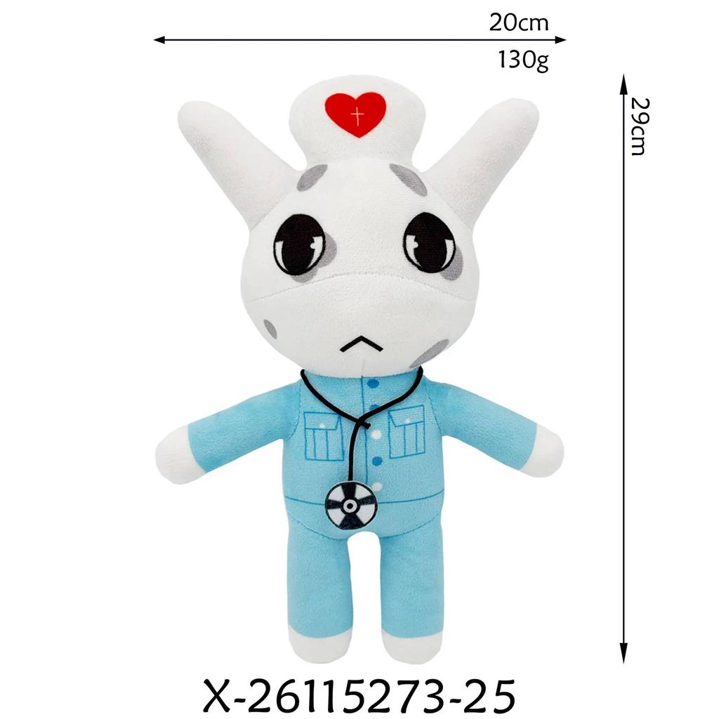 Ratthew Animal Hospital Plush Secret Agent Rathew Sister Plush Rattina Animal Hospital Anomaly Plush Doll Toy Stuffed Animals