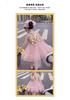 Girl's Pink Mesh Sleeveless Dress Summer Baby Girl Sweet Big Bow Dress Performance Princess Dress