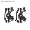 160mm Rotor Aluminum Alloy Brake Caliper for Mountain Bike Disc Brakes Folding E-bikes with Extended Drive Arm Stable Braking