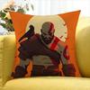 Game God of War   Various Sizes Square Pillow Case For Car Home Bedchamber Decor