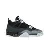 Air 4 Retro Fear 2024 Men Sneakers Black White Anthracite FQ8138-002