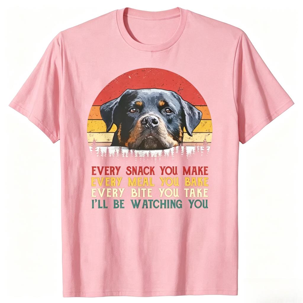 Every Snack You Make Dog Shirt Rottie Mom Cute Rottweiler Gifts Unisex Rottie TShirt for Unisex Unisex Summer Tees Cotton