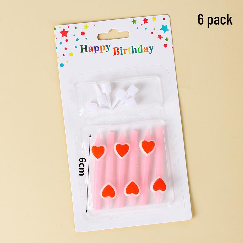 Curved Spiral Birthday Cake Candles - Creative Decorative Ornaments