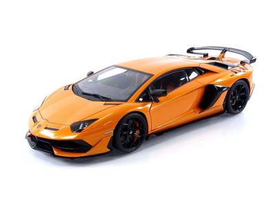 Autoart Lamborghini Aventador SVJ perleťově oranžový hotový produkt 1/18
