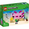 LEGO Minecraft Axolotl House Toy Подарок на день рождения Блок Рождество Мальчики Девочки Дети 7 лет 8 лет 9 лет Начальная школа Minecraft